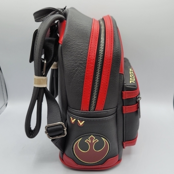 Loungefly Star Wars Poe The Last Jedi Backpack - Picture 5 of 7